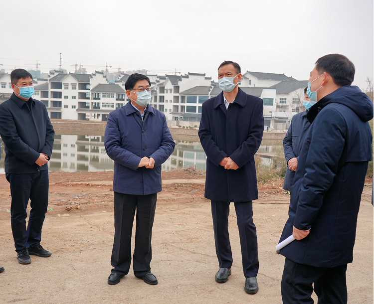 市委副书记、代市长陈志伟到信阳国际茶城调研