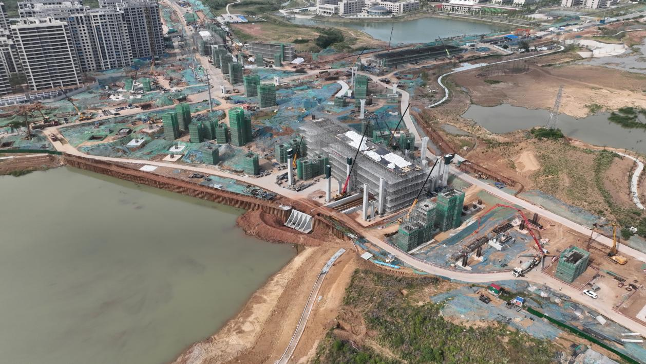 端午假期战一线 北环路项目建设不停歇