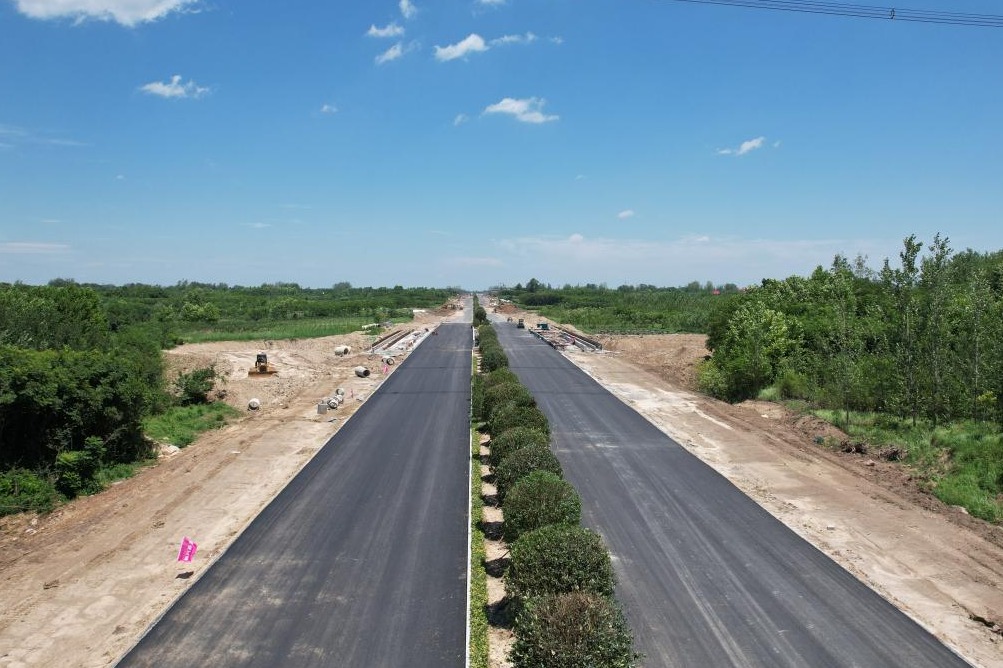 项目进展｜豫东南遵义大街、延安大街道路工程6月进度播报