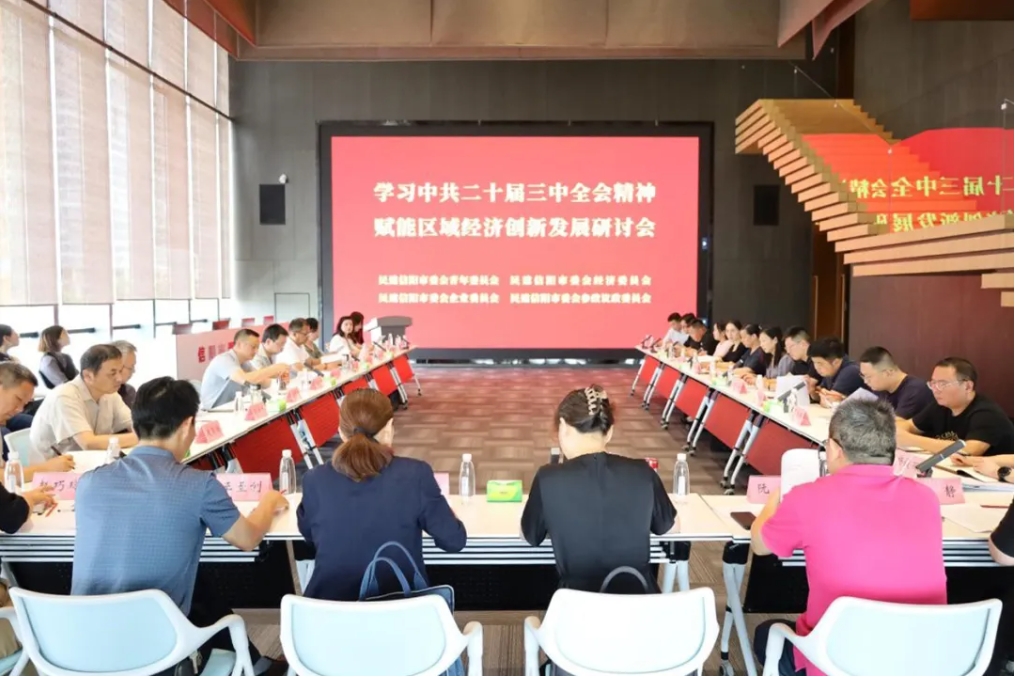 百业顶流 共襄CAZ | 民建信阳市委青年委员会赋能区域经济创新发展研讨会在信阳中央活力区（CAZ）营销中心举行
