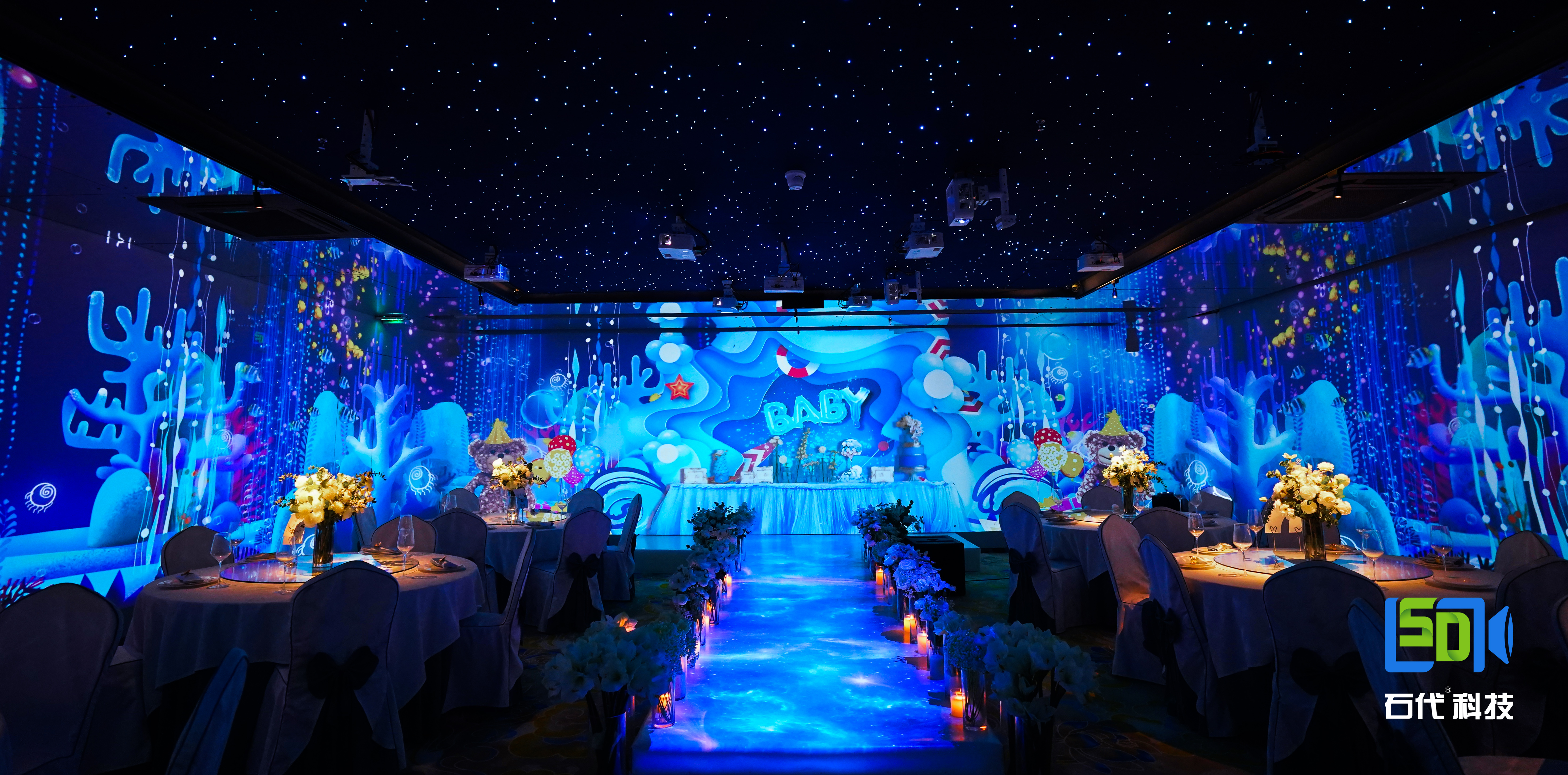 酒店宴会厅装修升级，石代5D宴会厅助力酒店降低空置率(图1)