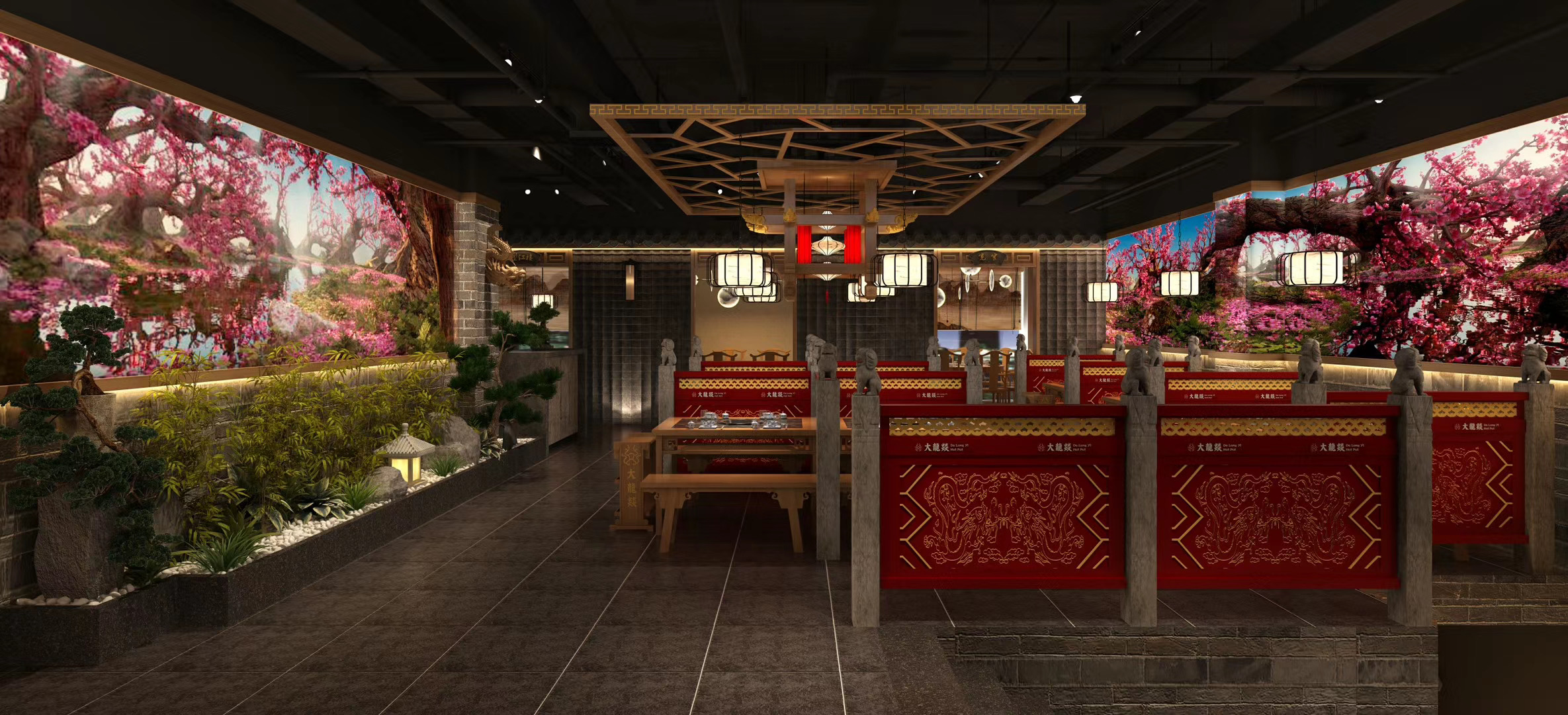 石代科技携手大龙燚打造5d全息光影餐厅新模式(图2)