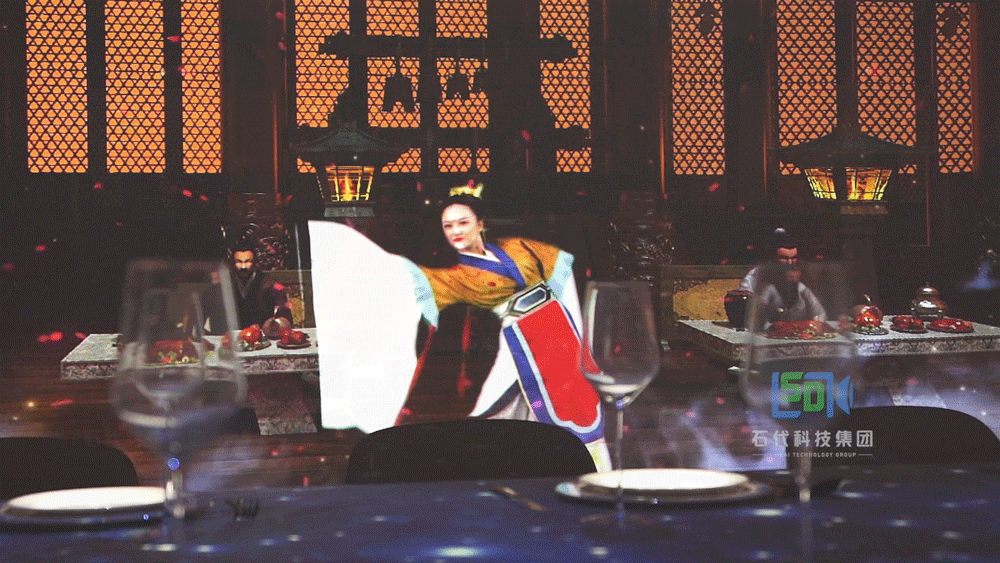  石代科技5D全息光影《宫宴》场景展现古典宴飨礼乐之美(图2)