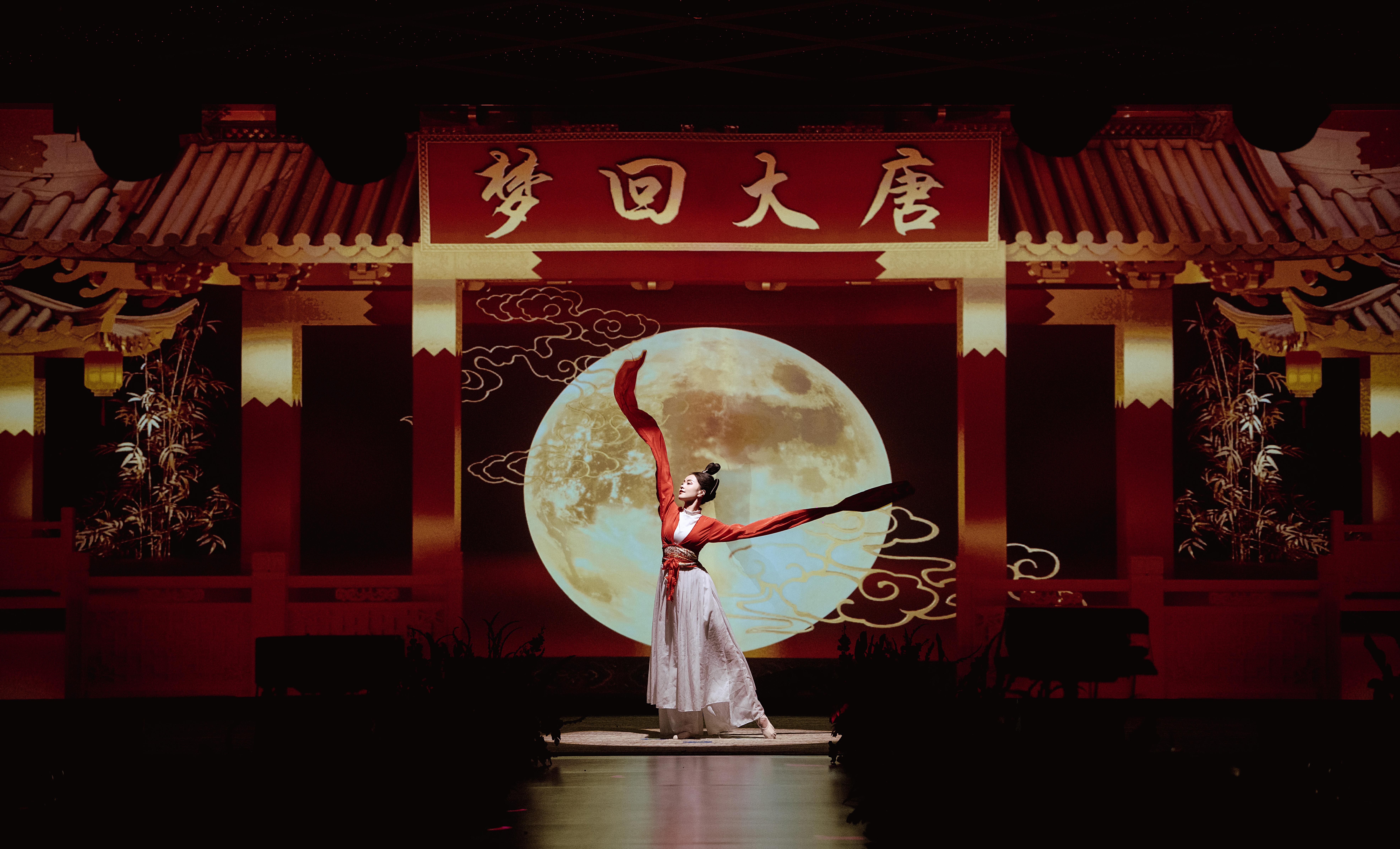 5D全息光影宴会厅《梦回大唐》主题视觉，穿越千年，美到窒息！(图2)