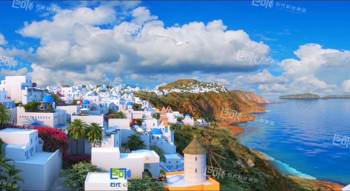 石代科技独家片源丨5D全息光影宴会厅《情定巴厘岛》主题片源，轻松实现海岛婚礼(图2)