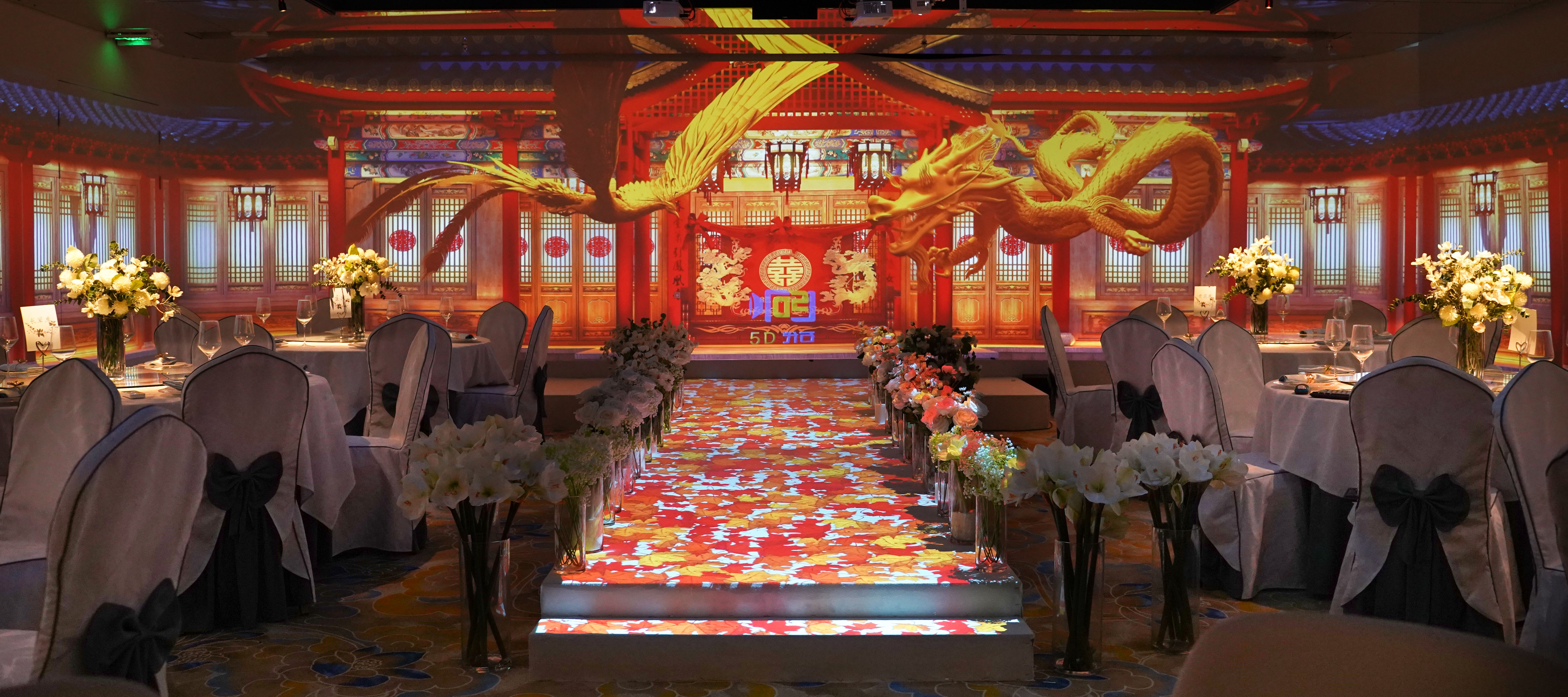 5D全息光影宴会厅丨婚宴掀起5D全息热潮，为宴会厅增收开辟新天地！(图2)