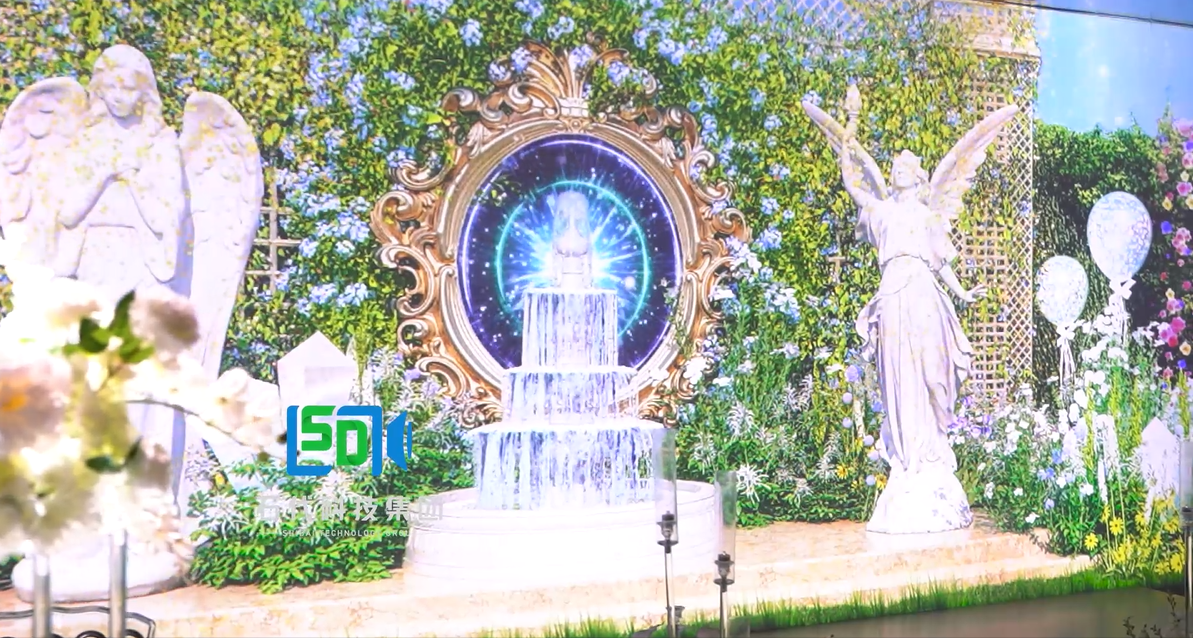 石代5D宴会厅：独家新片《纯白誓言》，邂逅小众唯美的户外婚礼！(图1)