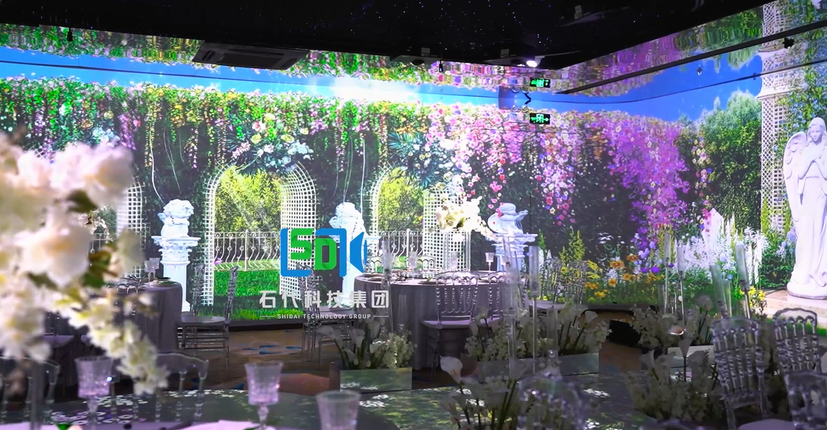 石代5D宴会厅：独家新片《纯白誓言》，邂逅小众唯美的户外婚礼！(图2)