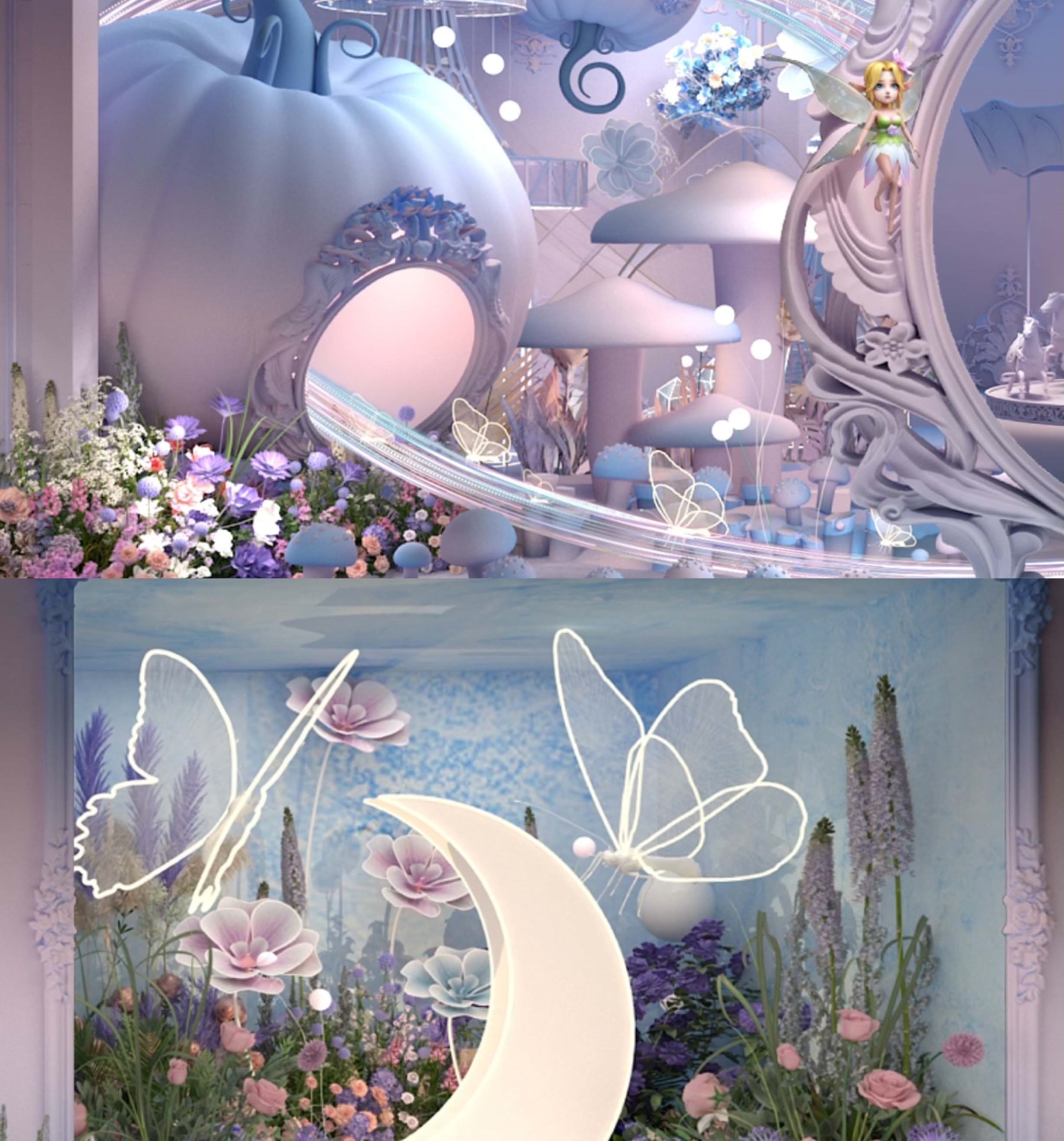 石代5D光影宴会厅：《花漾乐园》给你满满的童话世界仪式感(图1)
