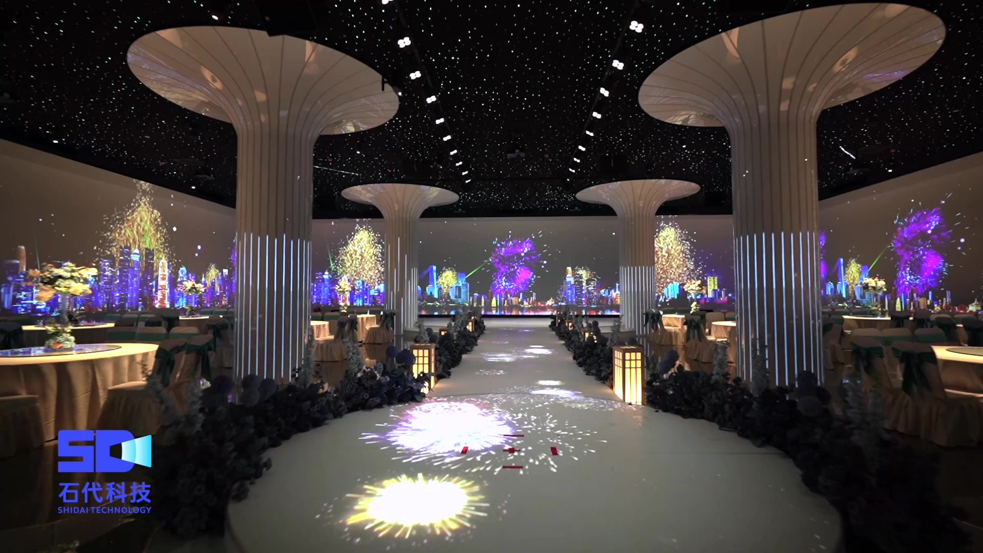 石代5D宴会厅：场景更迭迅速，引领酒店宴会行业新趋势(图1)